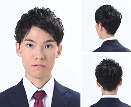【 ヘアカット  】フレッシュツーブロックショート