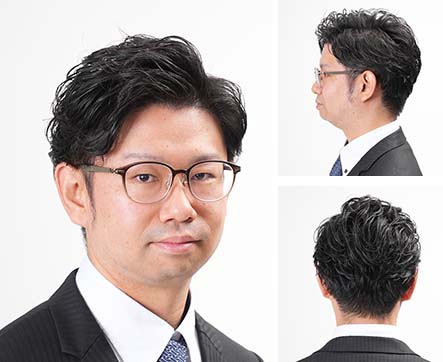 【 ヘアカット  】ビジネスパーマスタイル